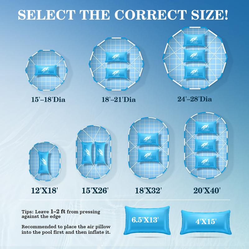Winter Above-Ground Pool Pillow