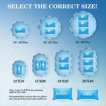 Winter Above-Ground Pool Pillow