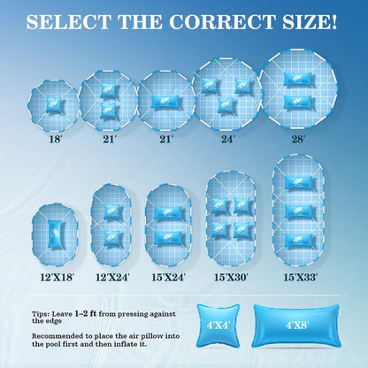 Winter Above-Ground Pool Pillow